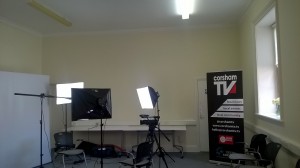 Corsham TV set